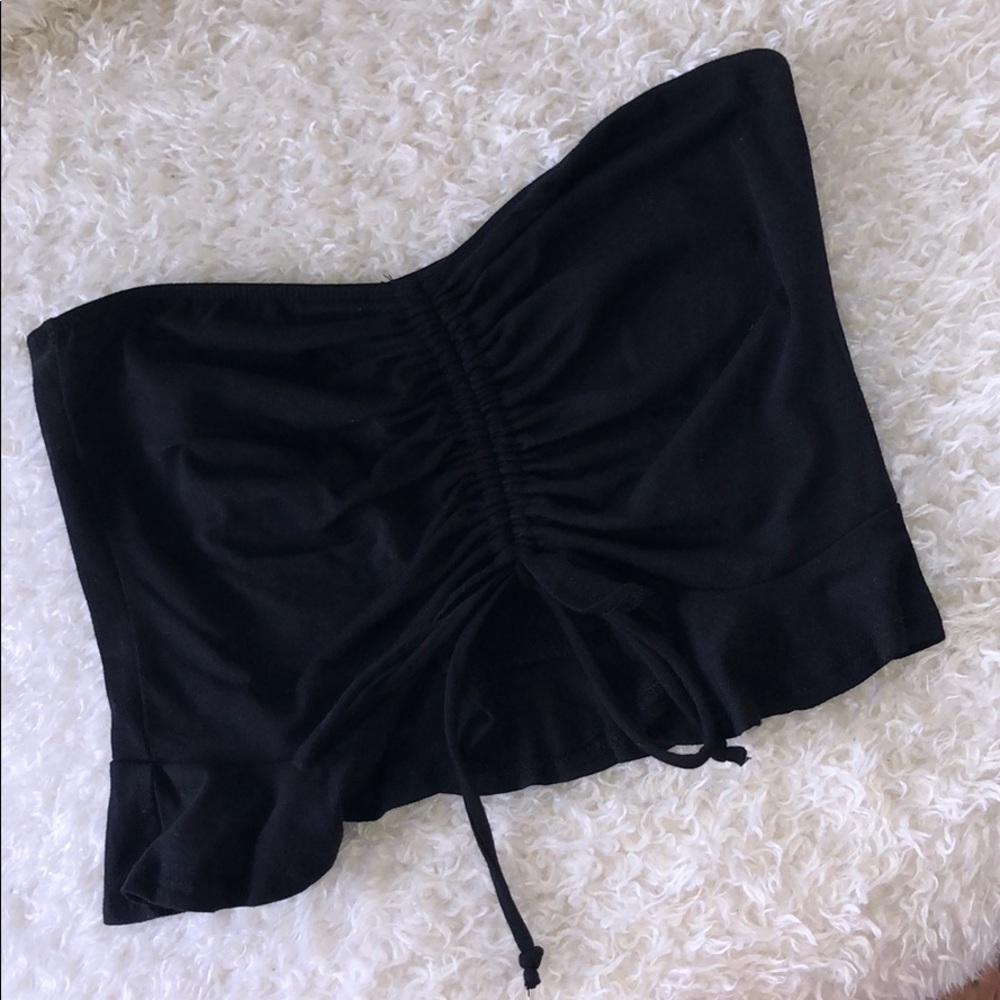 Tie in the front crop top